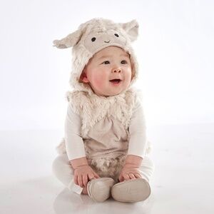 6/12 months Lamb Halloween Costume - PBK - (no tags)